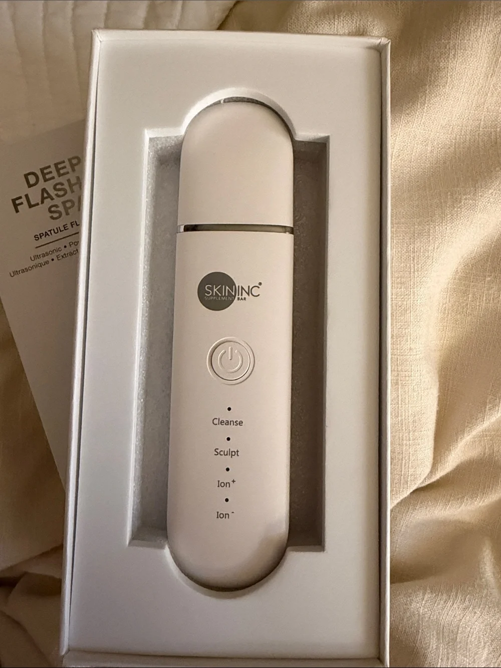 Skininc ultrasonic facial